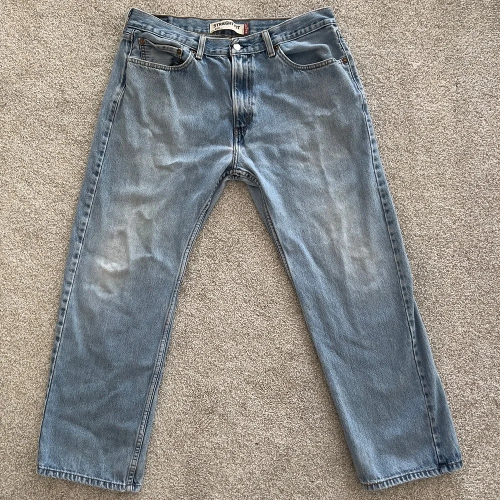 Levi’s Straight Fit 505 Stonewash Jeans Size W36 L29 - Picture 1 of 5